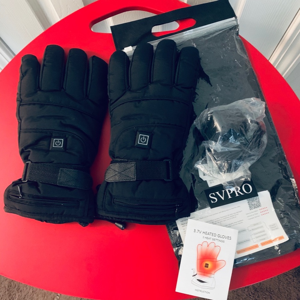 SVPRO Heated Gloves 3.7V Rechargeable Battery
